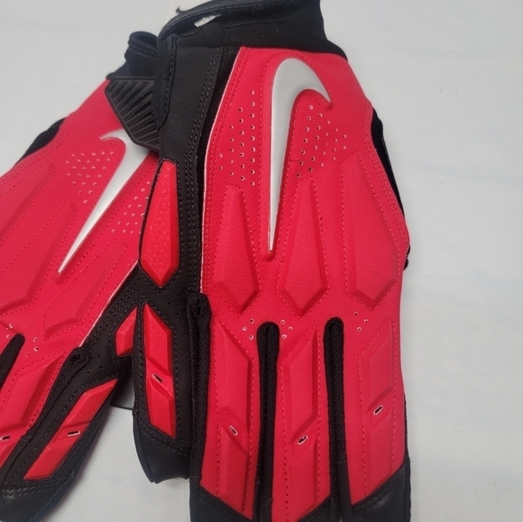 Nike Football D-Tack 6.0 NFL Lineman Gloves University Red Men's XXL CK2926-636 - Picture 5 of 6